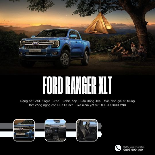 Ford Ranger XLT 2023 Thế hệ Mới